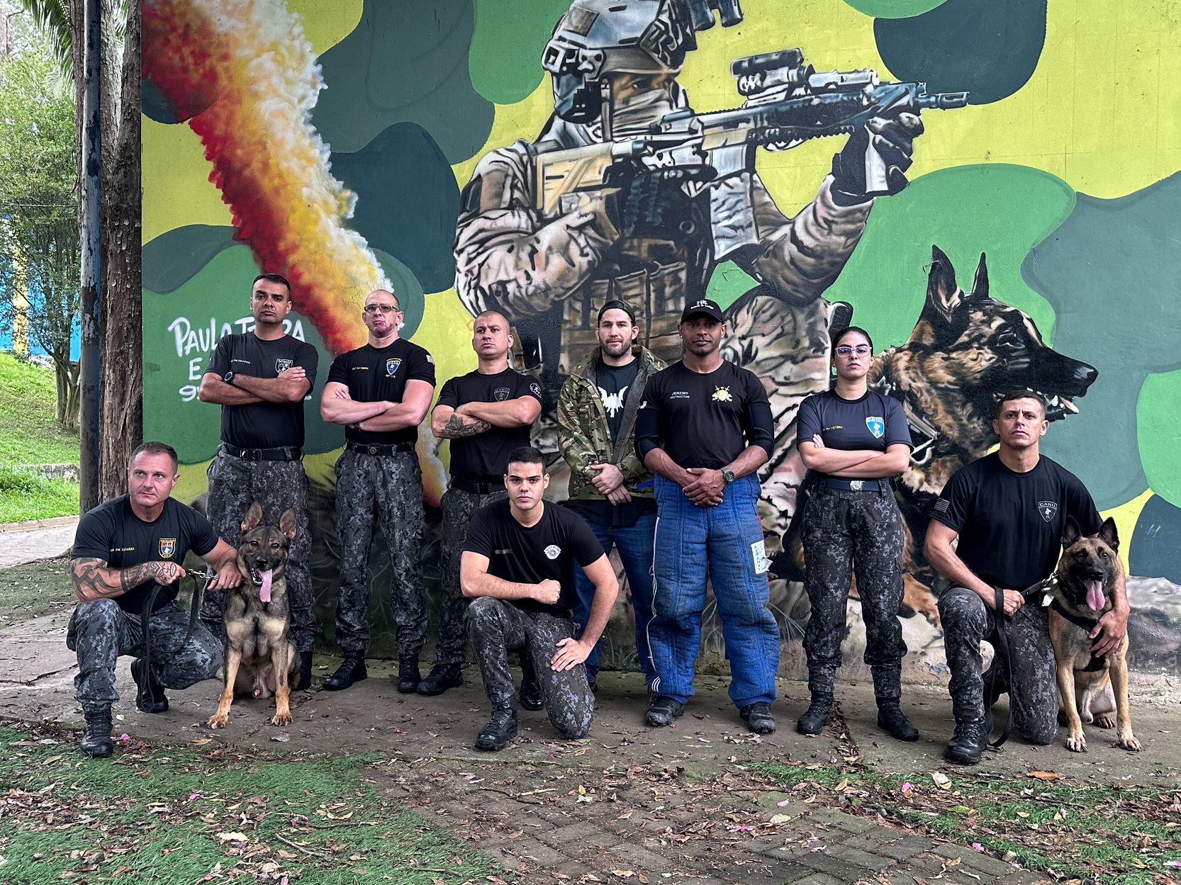 Working dog training